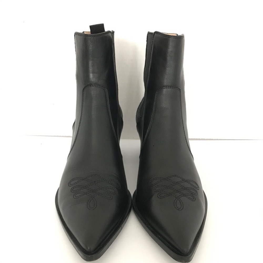 SOLD Gianvito Rossi Milano Austin VIP Black Bootie - Picture 2 of 12
